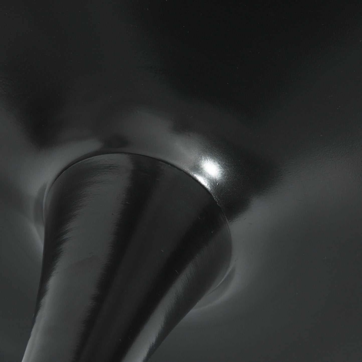 FurnitureR Round Pedestal Side Table, Modern Bistro Accent Table with Metal Base for Dining Room Kitchen Café Living Room