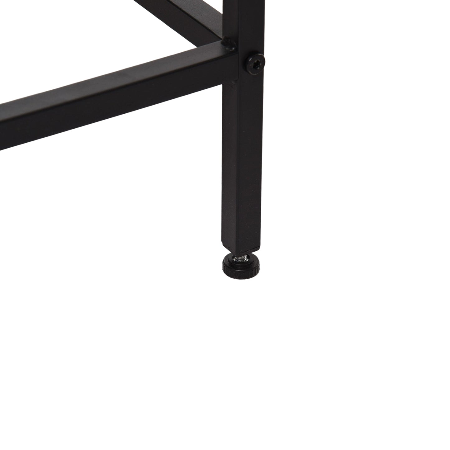 FurnitureR 19.69'' Laundry Hamper with Shelf, 1-Section Laundry Sorter with Removable Bag & Wooden Top, Wide Metal Frame Laundry Basket Brown/Black