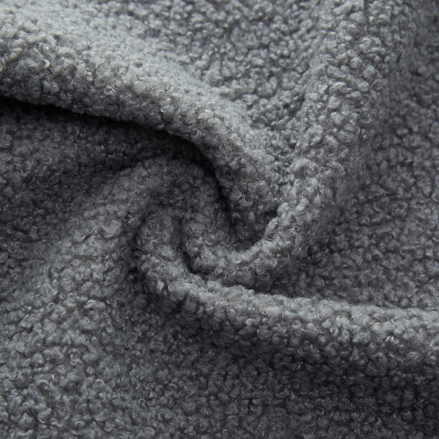 FurnitureR Human Dog Bed, Multi-Functional Foldable Sofa Bed, Teddy Fabric, Foam-Filled, 3-in-1 Convertible Couch, 78.7" Grey, 2-Seater, Includes 4 Pillows