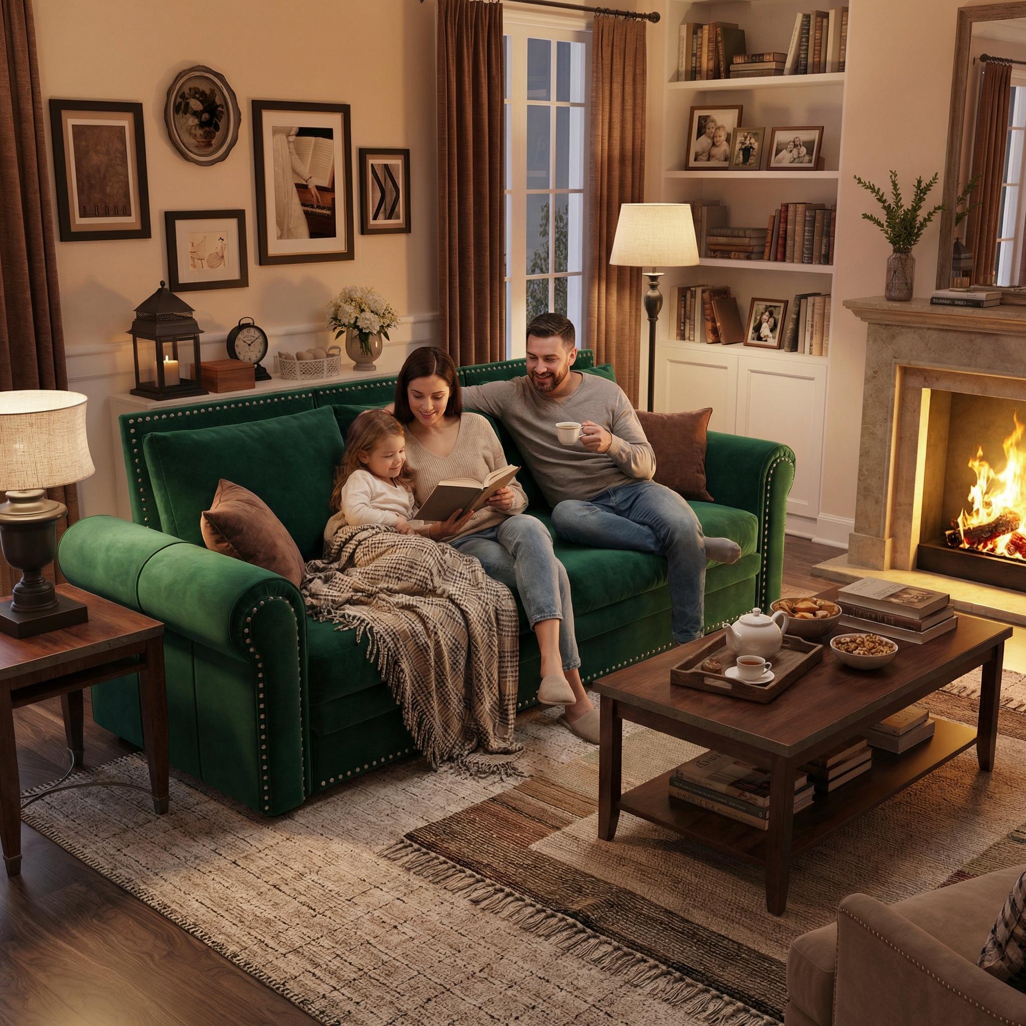 Chesterfield Sofa,93.7